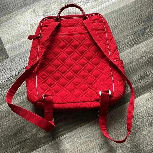 Vera Bradley Ultimate Backpsck in Tango Red NWOT - Picture 2 of 10